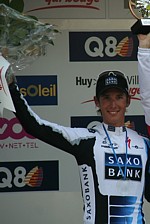 Andy Schleck Zweiter der Fl�che Wallonne 2009